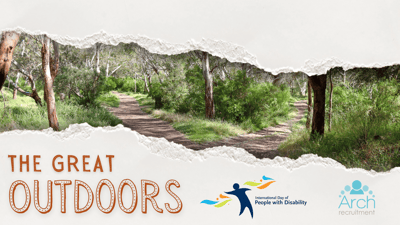 Celebrate IDPWD with us in The Great Outdoors